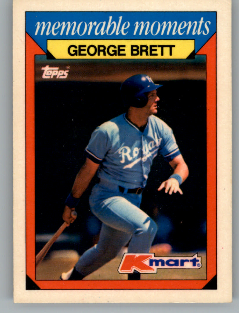 1988 K-Mart Baseball Cards     003      George Brett